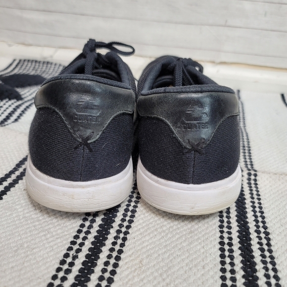 Travis Matthew Cuater Phenom Black Knit Sneakers, sz 10 - Picture 7 of 14